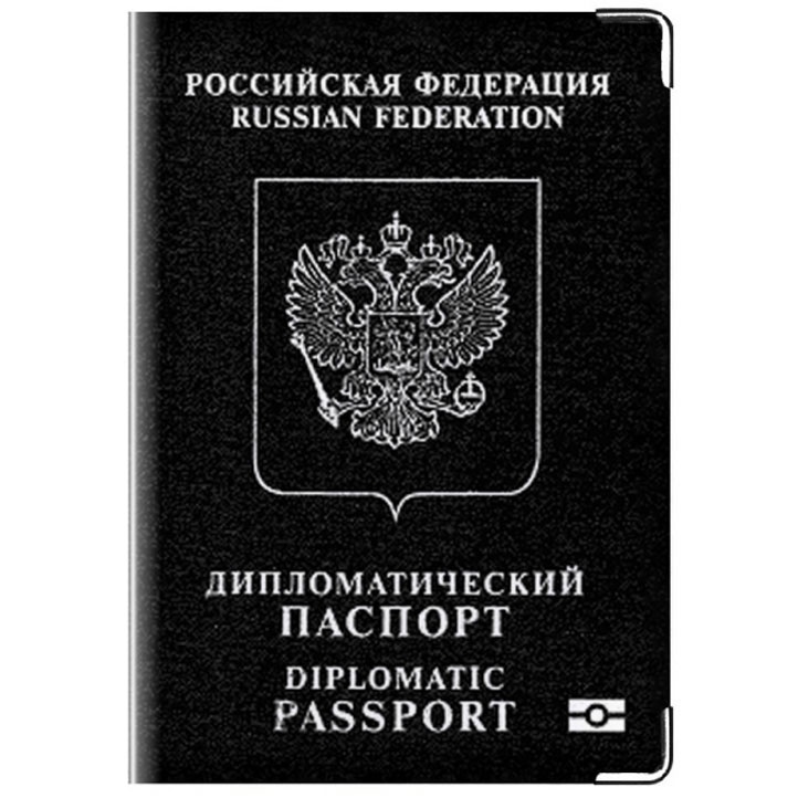 фото Обложка для паспорта Diplomatic Tina bolotina