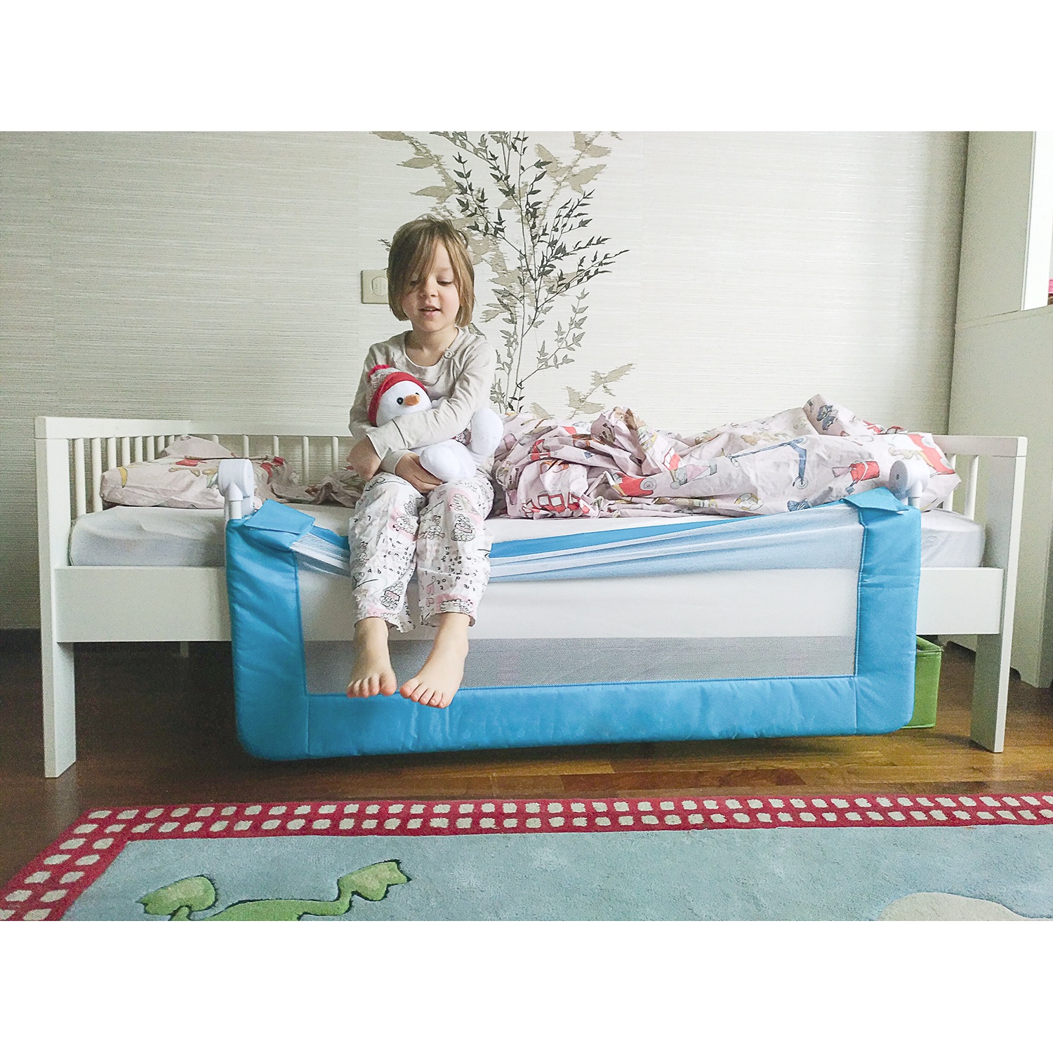 фото Бортик для кроватки Tatkraft GUARD, голубой