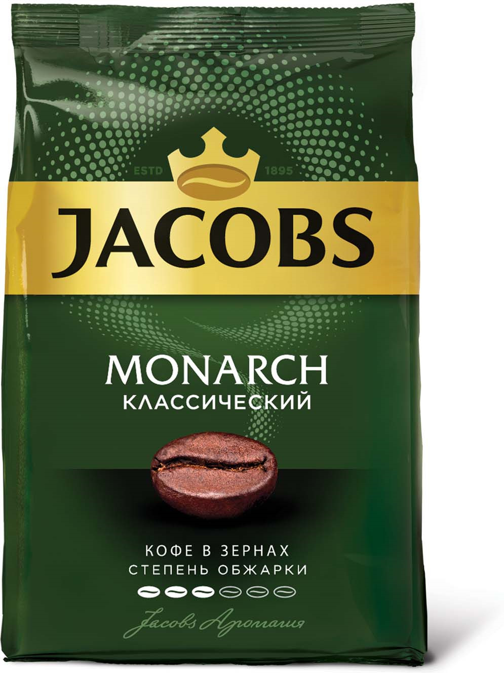Jacobs Monarch кофе в зернах, 800 г