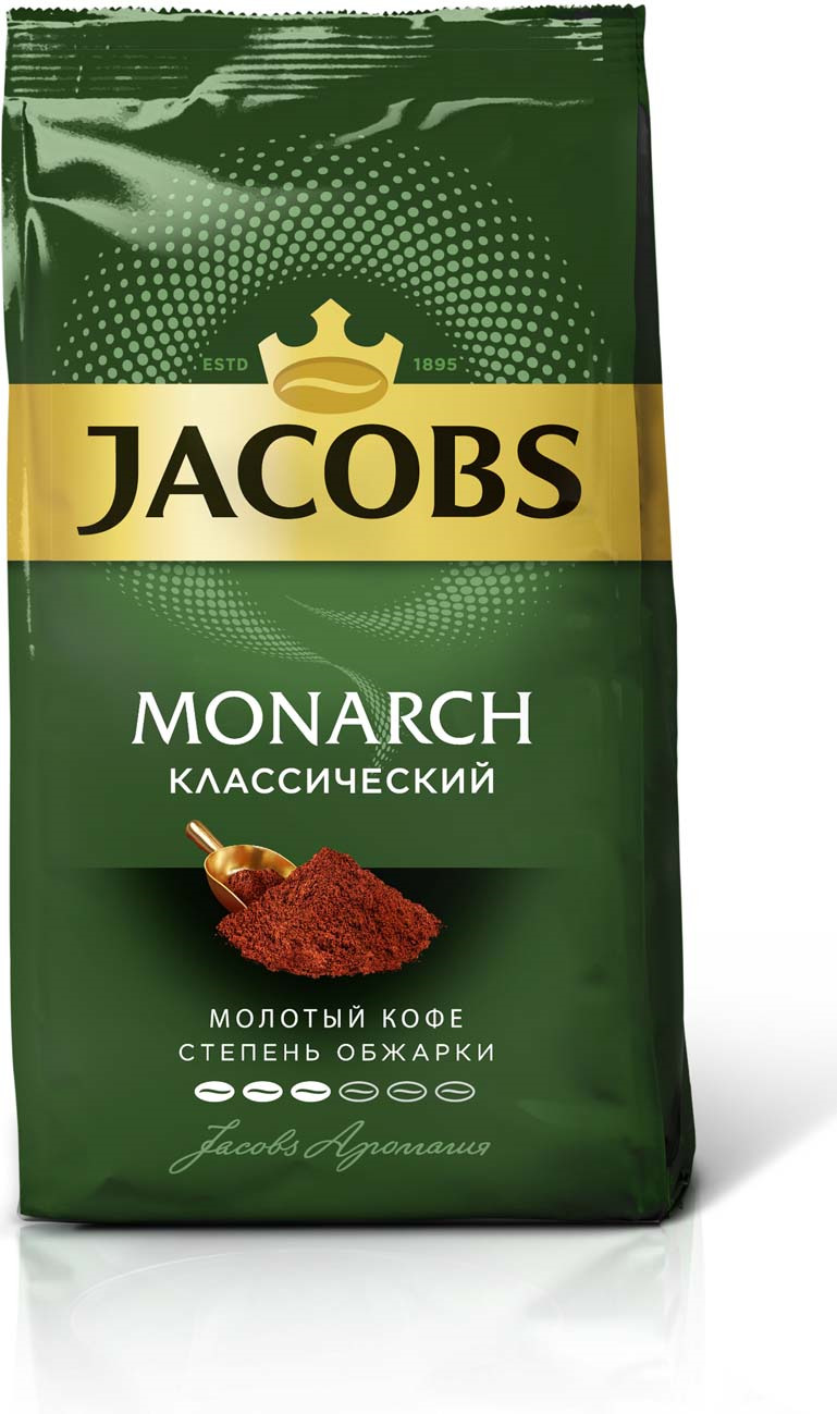 Jacobs Monarch кофе молотый, 430 г