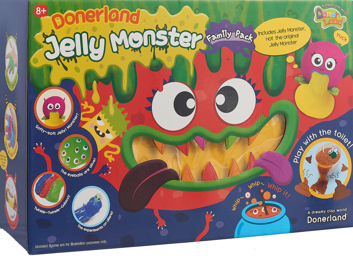 Набор jelly. Jelly Monsters игра. Jelly Monster. Лепка в коробочках. Масса для лепки Let's Play мир динозавров.