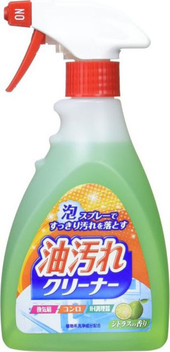 фото Спрей-пена для кухни Nihon Detergent, 828346, для удаления масляных загрязнений, 400 мл