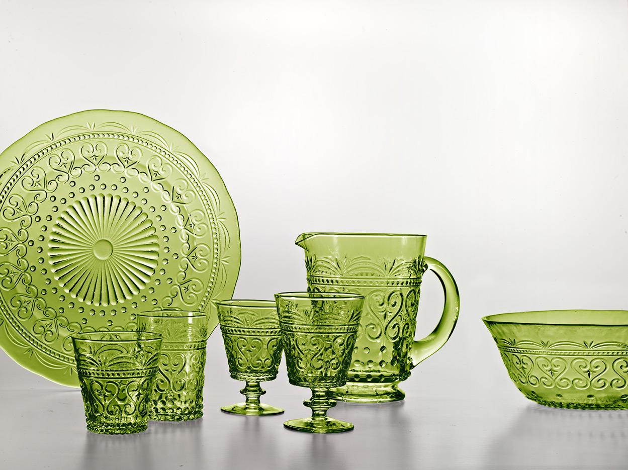 Купить посуду стекло недорого. Зафферано посуда. Сервиз Zafferano. Zafferano тарелка стекло. Люминарк посуда зеленая зеленая.