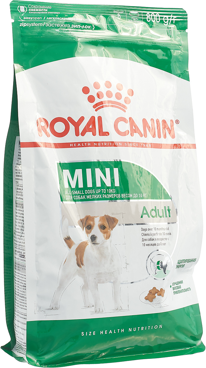 Купить корм royal canin для собак. Роял Канин для собак мини Эдалт. Роял Канин Адаут мини для соба. Сухой корм для собак Royal Canin Mini Adult, 800г. Роял Канин Эдалт для собак мелких пород.