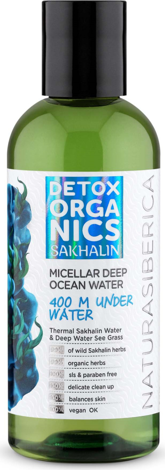 Вода мицеллярная Natura Siberica Detox organics Sakhalin, 170 мл