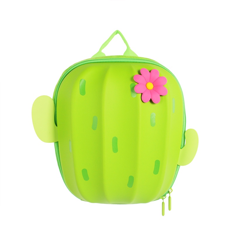 фото Ранец SUPERCUTE "Детский рюкзак Кактус", цвет: зеленый