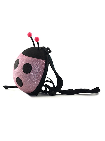 фото Рюкзак Supercute Supercute Ранец "Мини Рюкзак для девочек Божья Коровка" (с ремнем безопасности) цвет розовый, SF050P, розовый
