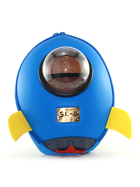 фото Ранец SUPERCUTE "Детский рюкзак Ракета", цвет: синий