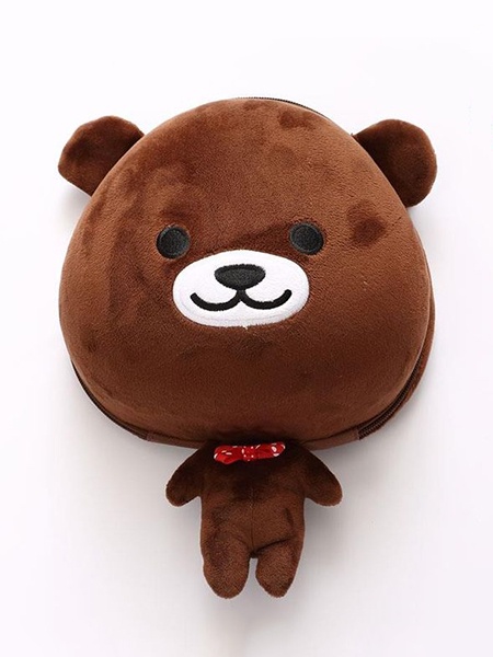 фото Рюкзак Supercute Supercute Ранец "Детский рюкзак Медвежонок" коричневый, SF036B, коричневый