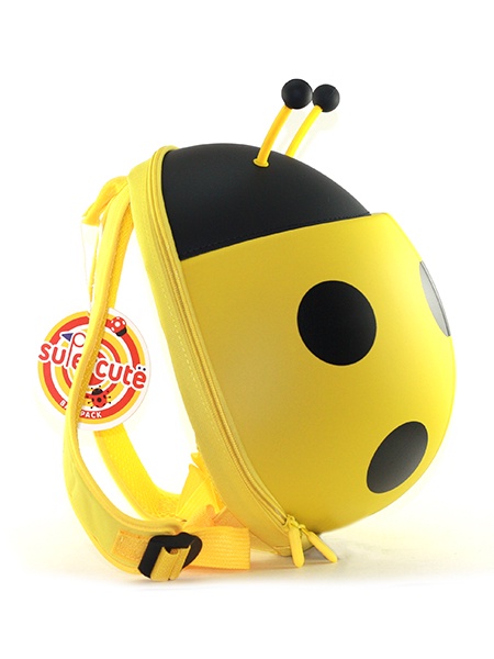 фото Ранец SUPERCUTE "Детский рюкзак Божья Коровка", цвет: желтый