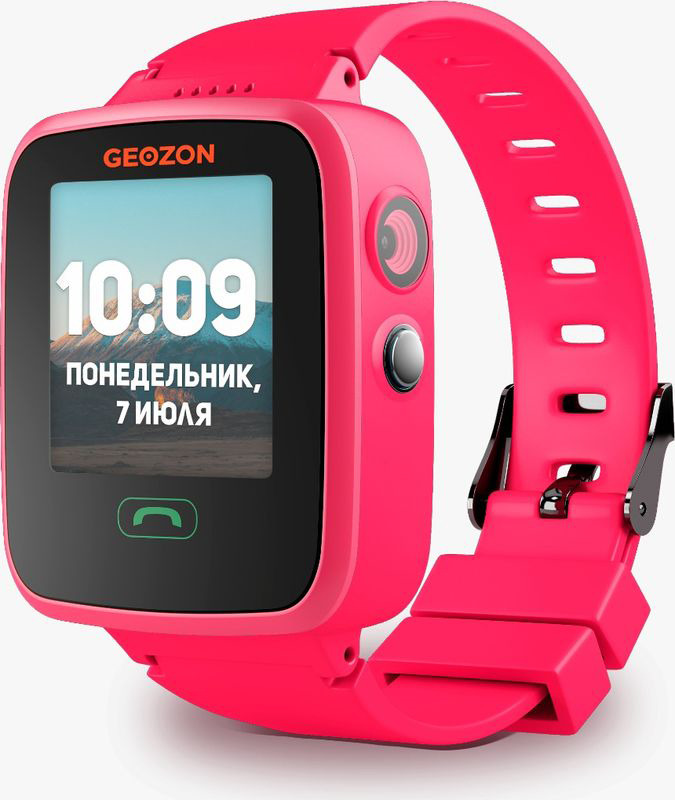 фото Умные часы детские Geozon Aqua, розовый