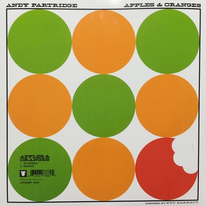 Orange andy. Andy Partridge.