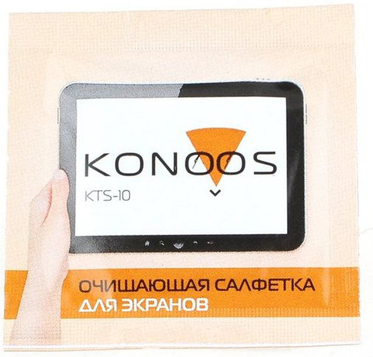 фото Салфетки для электроники Konoos KTS-10, для ЖК-экранов, 10 шт