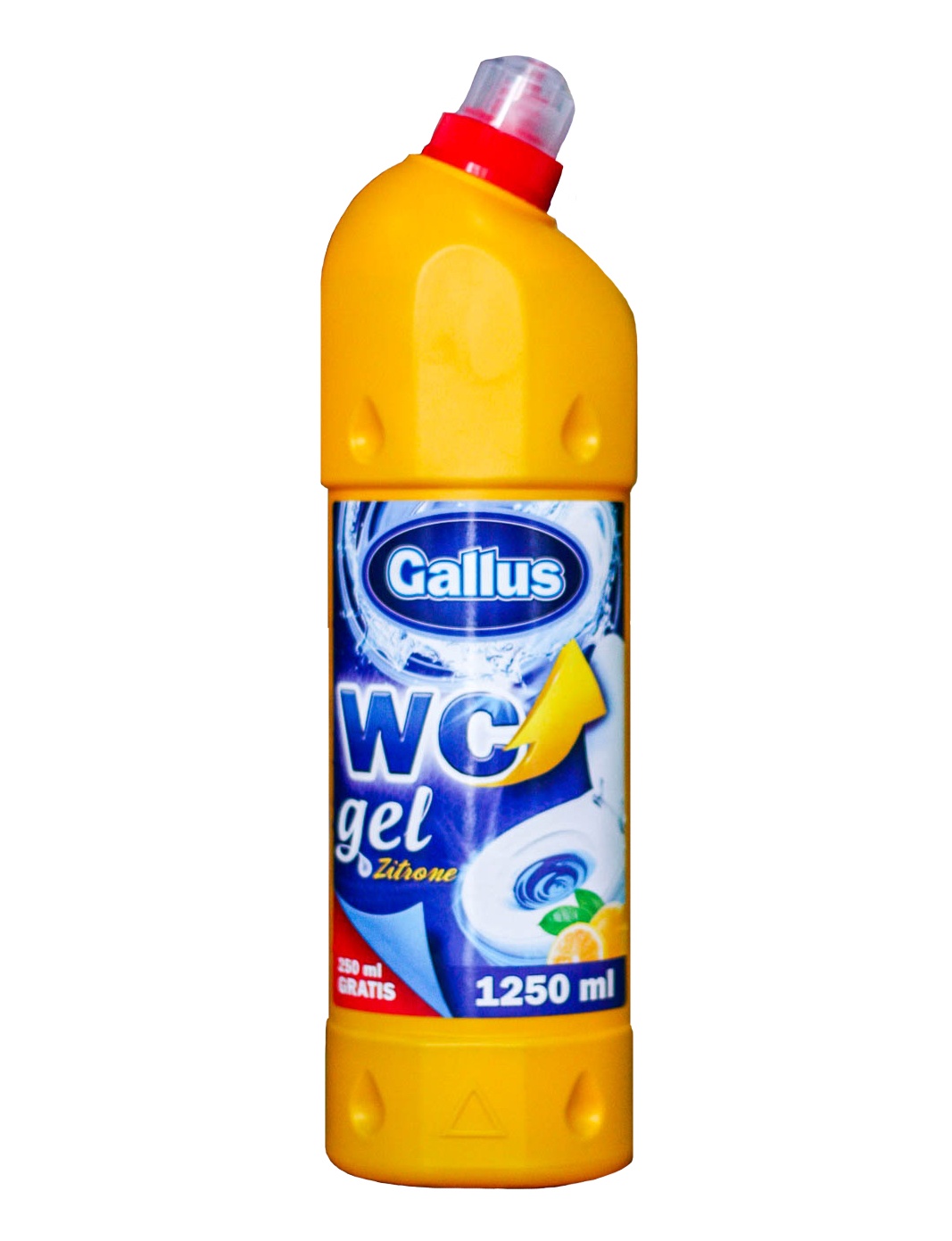 фото Жидкость для туалета Gallus "Лимон", GL24, 1,25 л