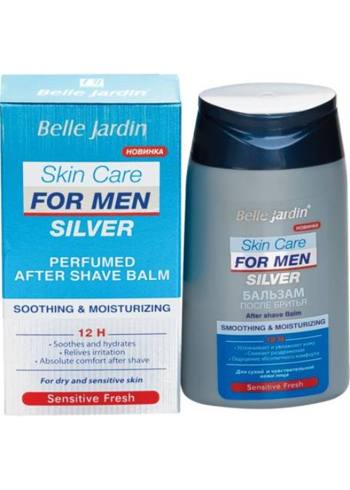 фото Бальзам после бритья Belle Jardin Skin Care Silver Sensitive Fresh для сухой и чувствительной кожи 130 мл