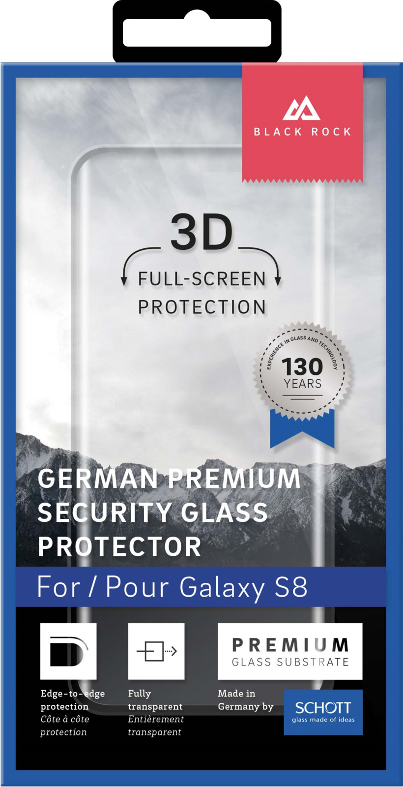 фото Защитное стекло Schott Ultra, для Galaxy S8, 4050SPC01