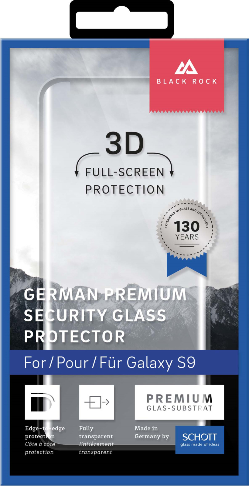 фото Защитное стекло Schott Ultra, для Galaxy S9, 802001