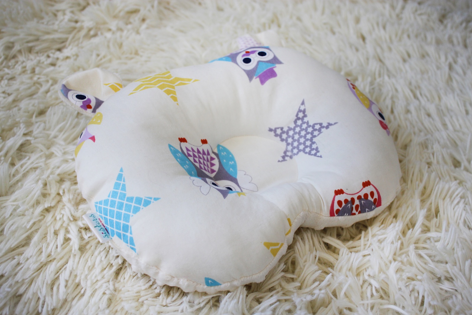 фото Подушка для новорожденных "Мишка", SISTERS CARE