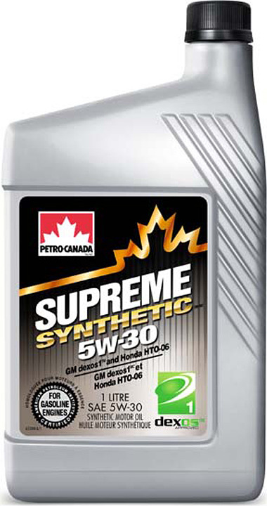 фото Моторное масло Petro-Canada Supreme Synthetic 5W-30, MOSYN53C12, 1 л