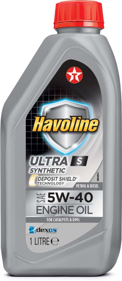 фото Моторное масло Texaco Havoline Ultra S 5W40, 801339NKE, 1 л