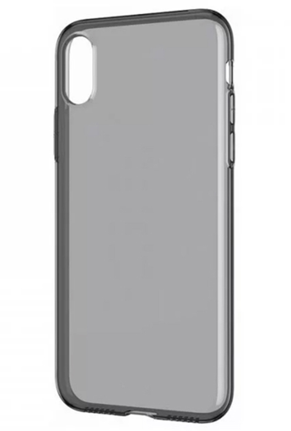 Чехол для сотового телефона Мобильная мода iPhone X Накладка силиконовая прозрачная, прозрачный, серый