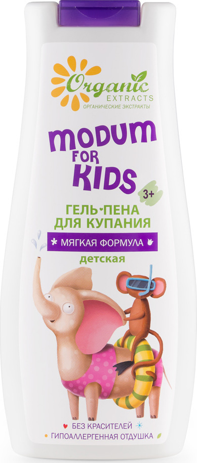фото Гель-пена для душа Modum For Kids "Мягкая формула" детская, 250 г
