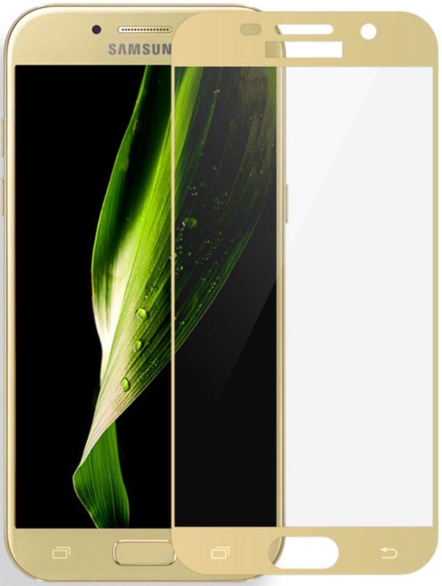 фото Защитное стекло 5D Glass Shield Samsung Galaxy A5, samA520gl, золотой 5d glfss shield
