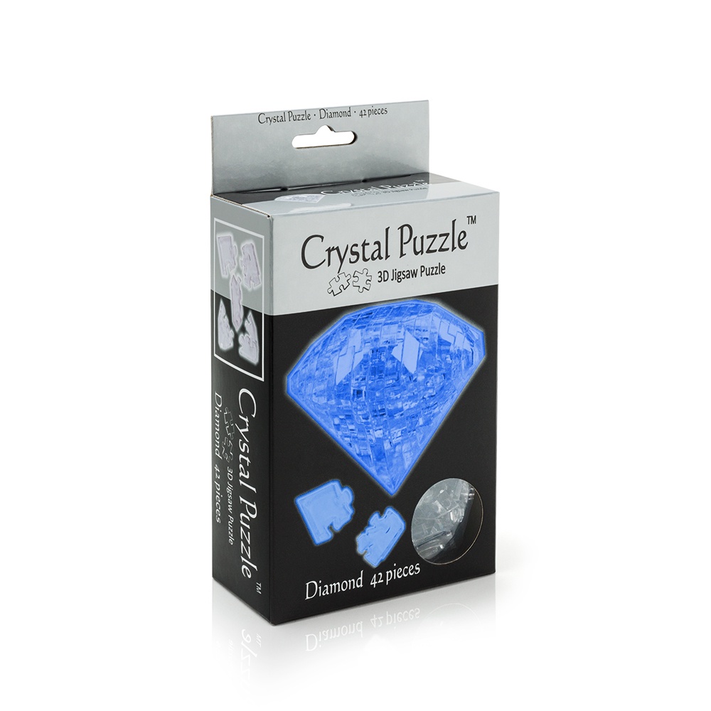 фото Головоломка Crystal Puzzle "САПФИР" 90016, синий