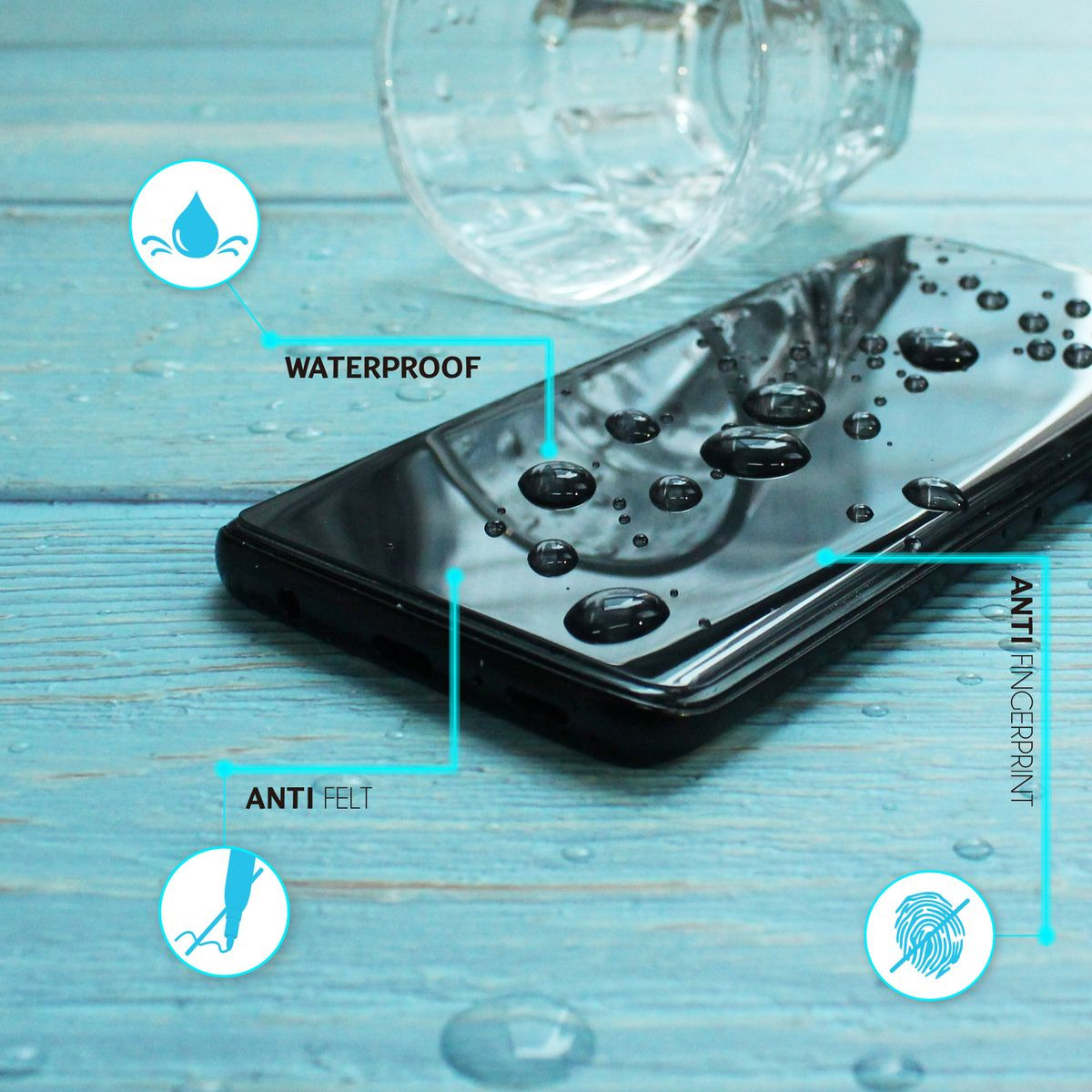 фото Стекло защитное Vitherum Aqua 3D для Samsung Galaxy S9, прозрачный, VTHAQU0001
