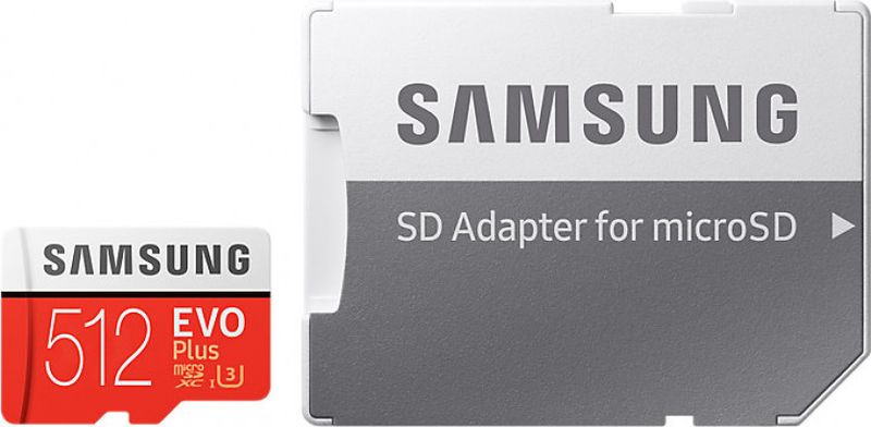 фото Карта памяти Samsung MicroSD EVO Plus, 512GB, MB-MC512GARU, белый, оранжевый