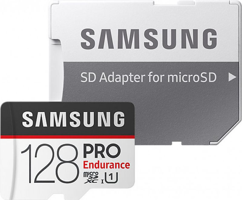 фото Карта памяти Samsung MicroSD PRO Endurance, 128GB, MB-MJ128GARU, белый, серый