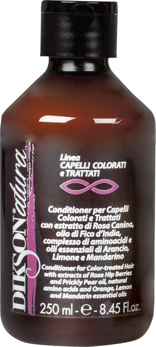 фото Кондиционер для волос Dikson Diksonatura Conditioner With Rose Hips, для окрашенных, с экстрактом шиповника, 250 мл