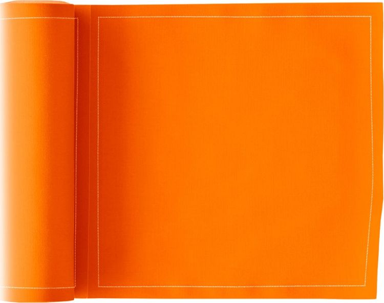 Салфетка столовая My Drap Orange, Л8919, оранжевый, белый, 25 шт в рулоне