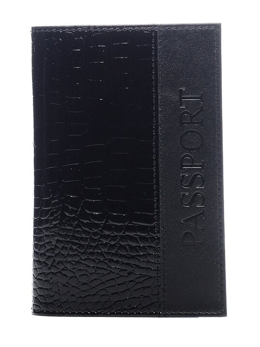 фото Обложка для паспорта Faetano "Геккон", FT-PS11-KR01, черный