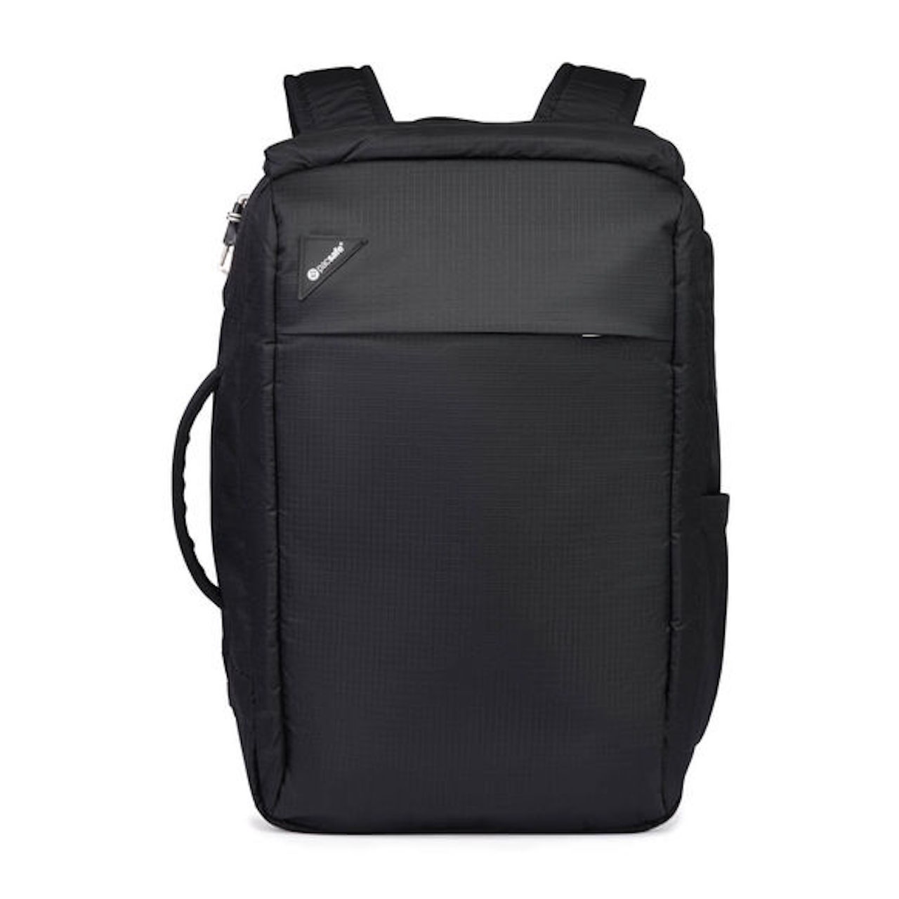 фото Рюкзак Pacsafe в ручную кладь антивор Vibe 28L, цвет: черная смола, 28 л., черный