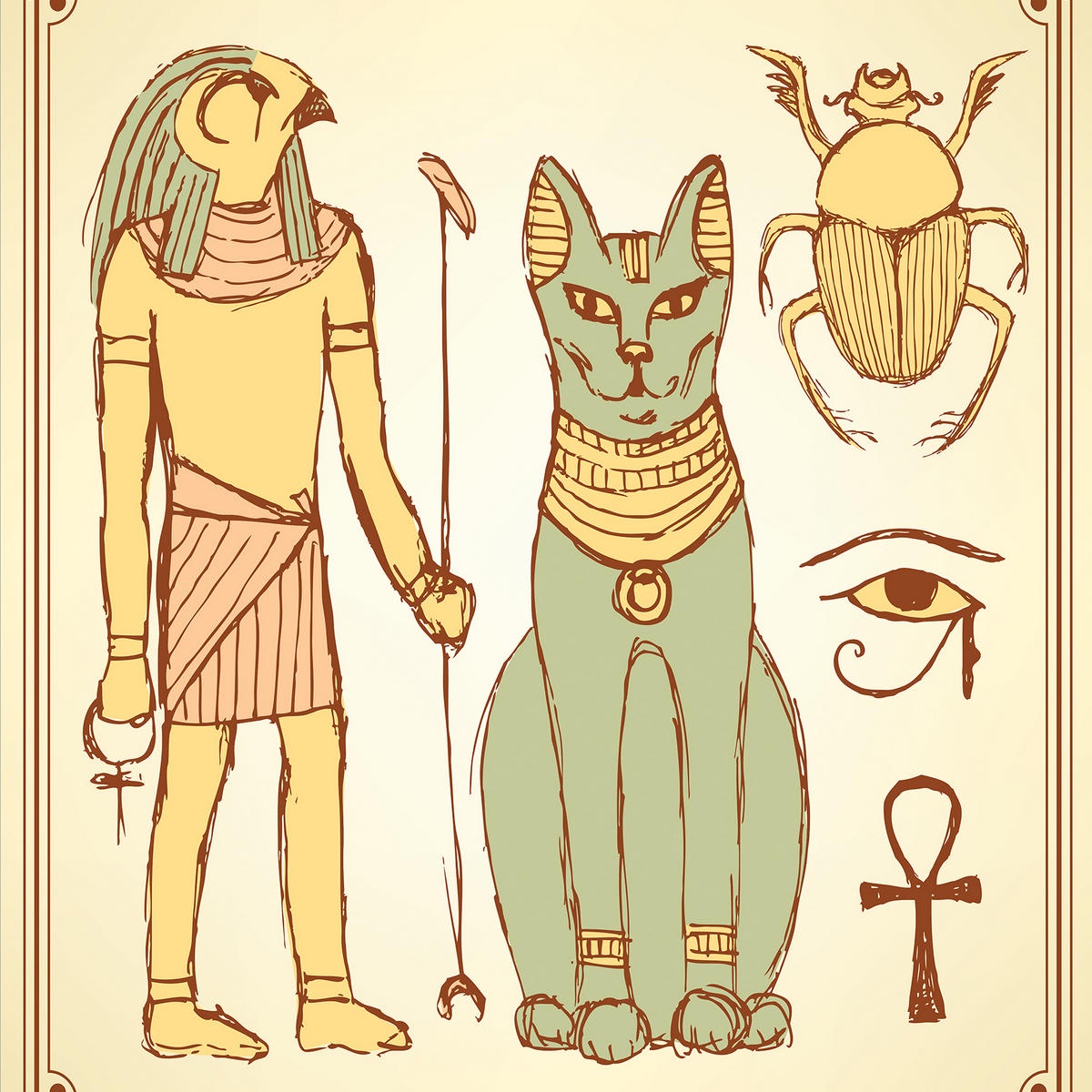 Кошка в древнем Египте символ