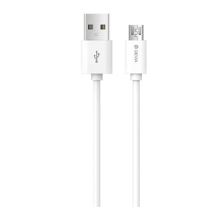 фото Кабель Devia micro-usb для Android Smart Series Cable (5V 2.1A, 1метр) - Черный