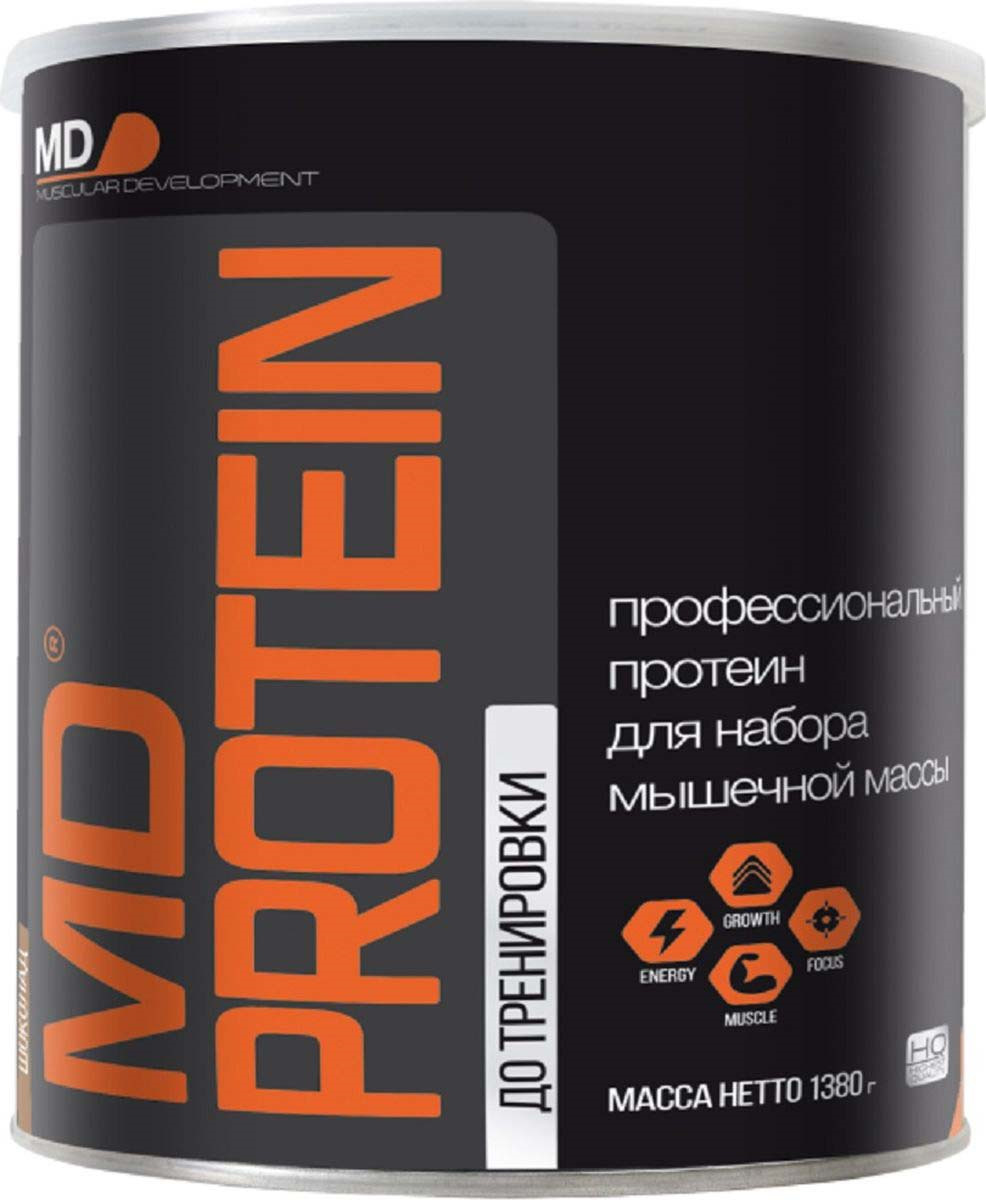 Протеин MD Protein, шоколад, 1,38 кг
