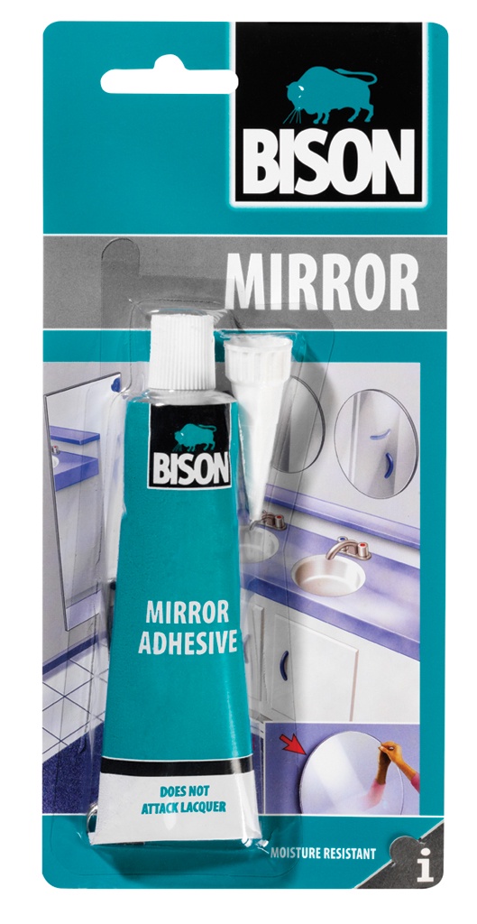 фото Монтажный клей Bison д/зеркал MIRROR ADHESIVE CRD 60ML, 6305379