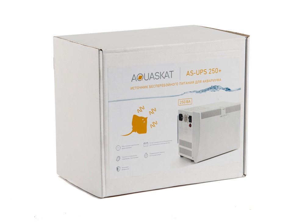 фото ИБП AQUASKAT AS-UPS 250+, белый