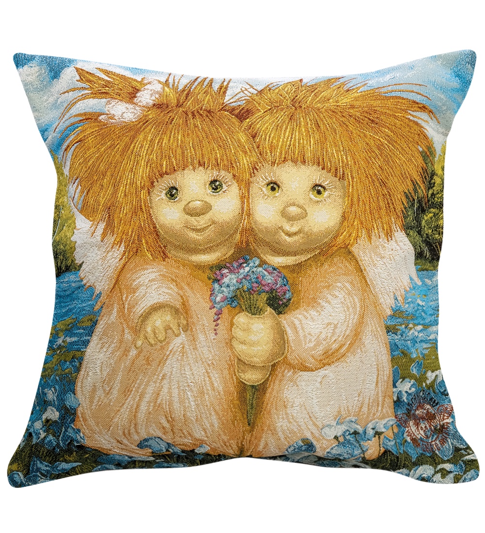 Подушка гобеленовая ''Влюбленные'' 45х45 - купить по низкой цене в ...