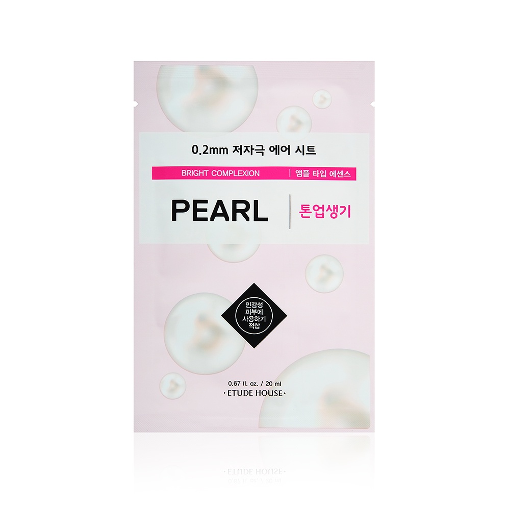 фото Маска для лица с жемчугом Etude House 0.2 Therapy Air Mask Pearl, 20 мл