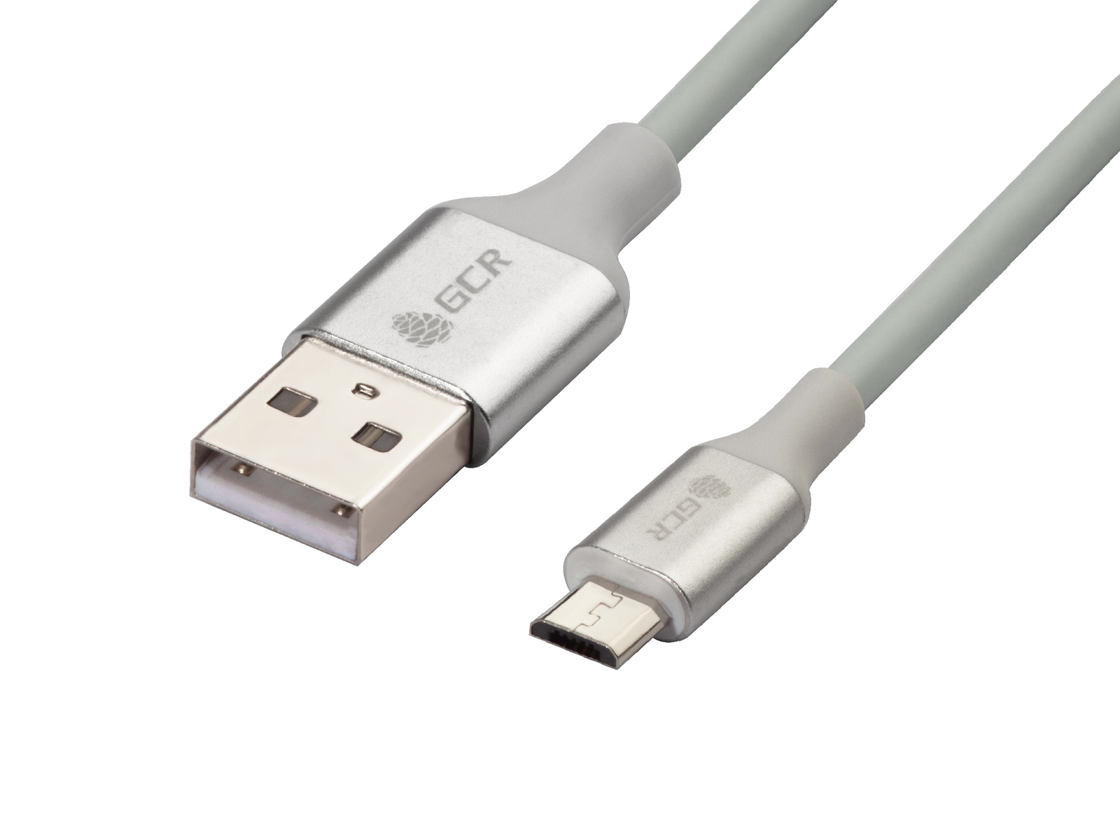 фото Greenconnect Кабель 3A 2.0m USB 2.0 для Samsung, ОS Android, AM/microB 5pin, AL корпус, 28/22 AWG, быстрая зарядка.