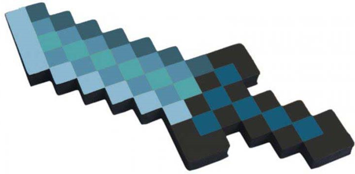 фото Игрушечное оружие Minecraft "Кинжал", PC01325, длина 25 см