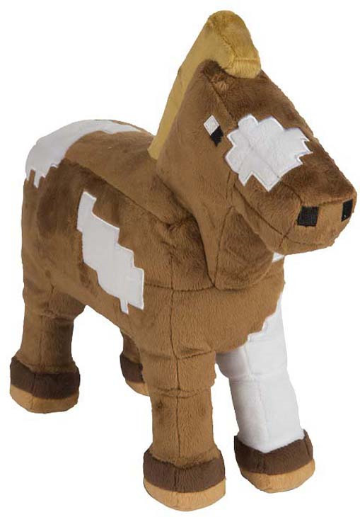 фото Мягкая игрушка Minecraft Horse Лошадь 34см