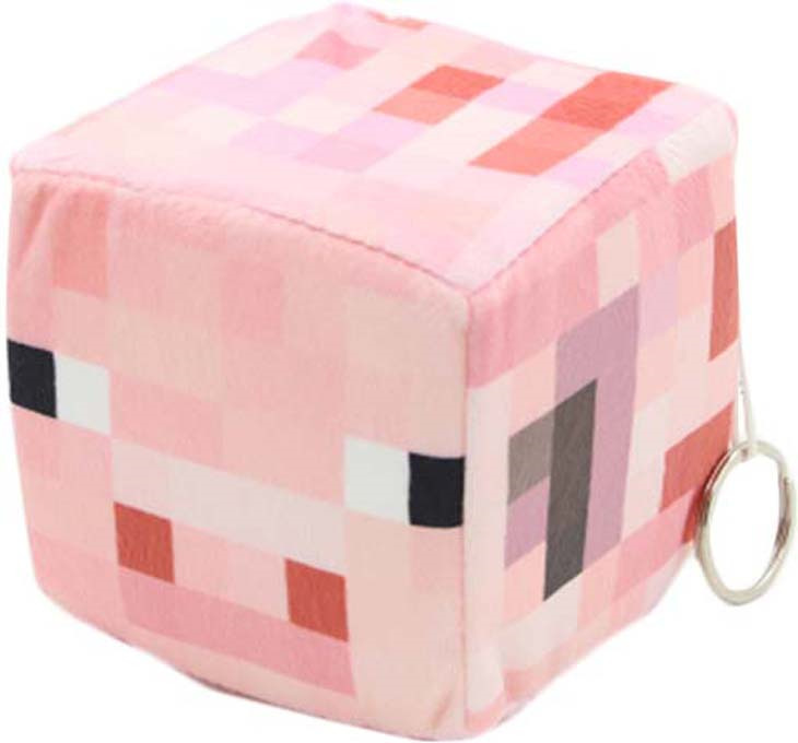 фото Мягкая игрушка Minecraft "Куб Pig" 10 см, PC04653
