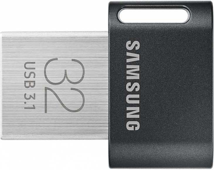 фото USB Флеш-накопитель Samsung Fit Plus MUF-32AB/APC 32GB, серебристый