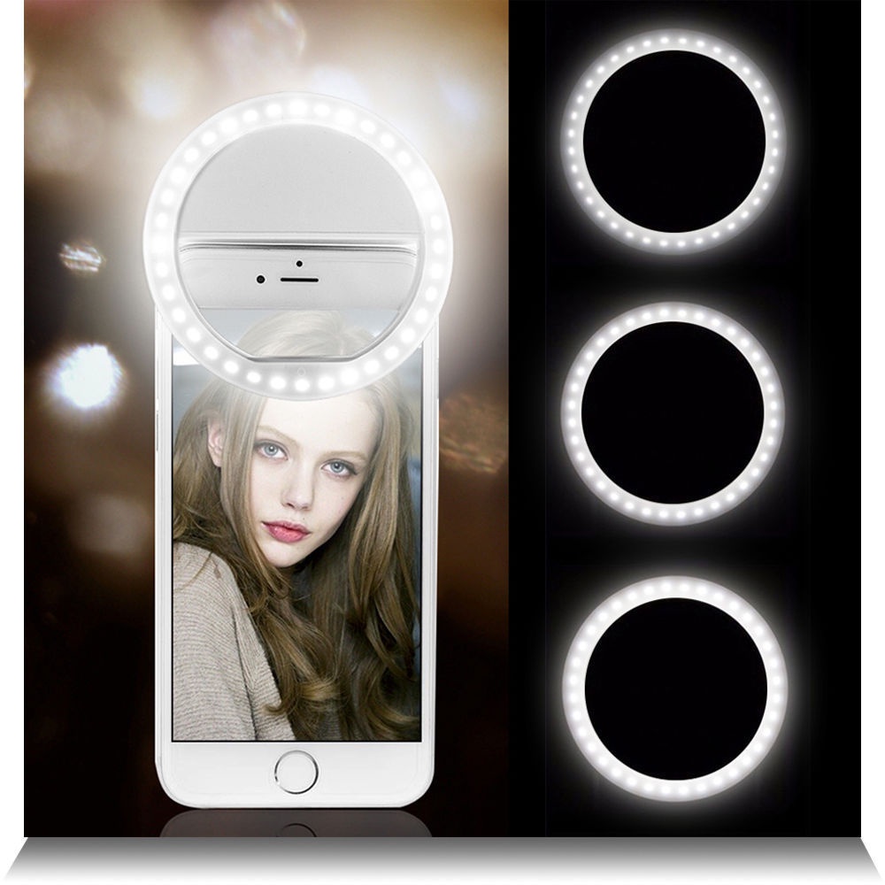 фото Фонарь Aceshley LED cелфи кольцо Aceshley Selfie Ring Light. Цвет: Черный, 12261