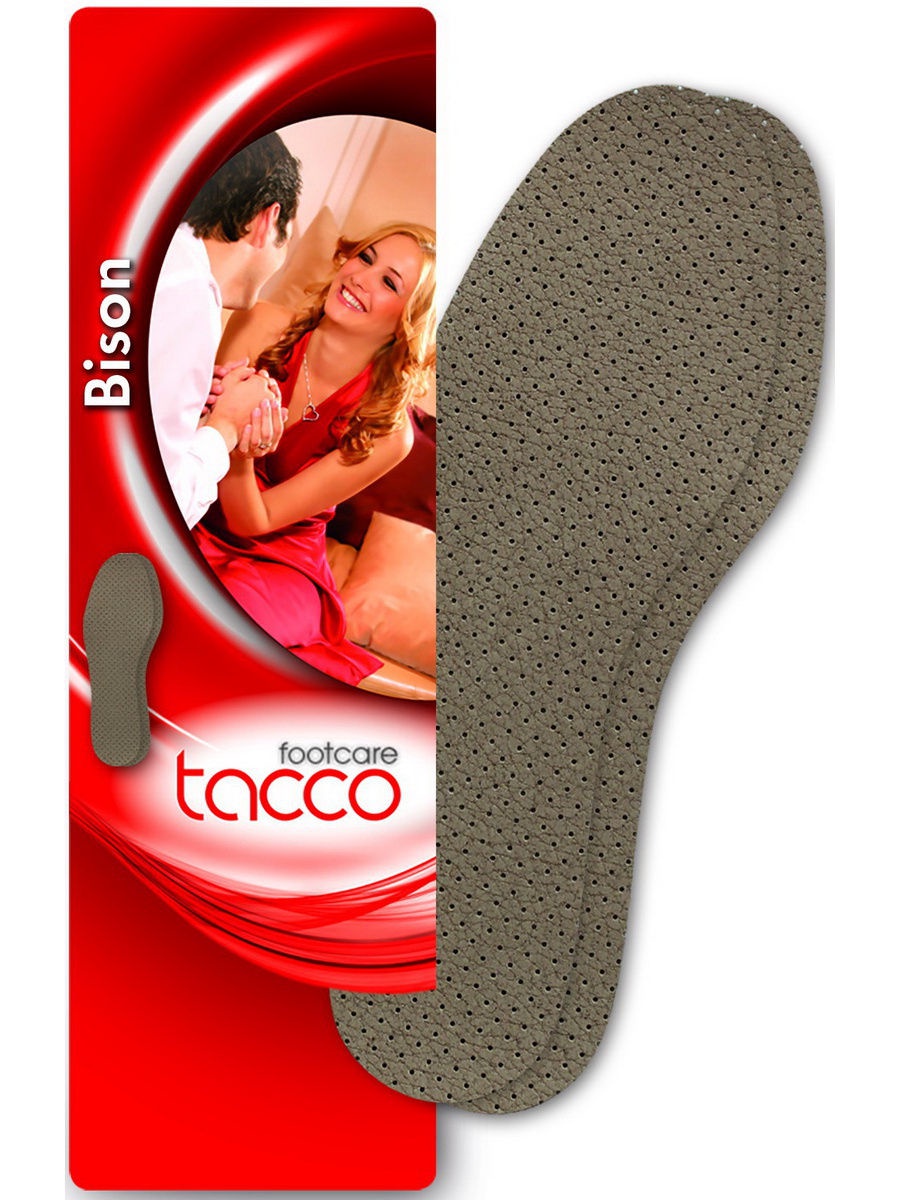 фото Стельки для обуви Tacco Footcare BISON, 189-692-40-41, Натуральная кожа