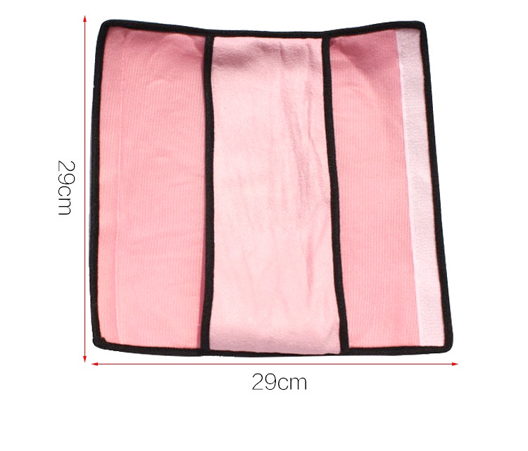 фото Подушка на сиденье CarBull защищающая плечо, розовая, розовый